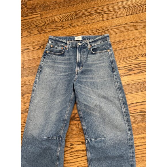 CITIZENS OF HUMANITY Miro Reworked Relaxed Wide Leg Barrel Jeans Pacifica 27 - Picture 3 of 4